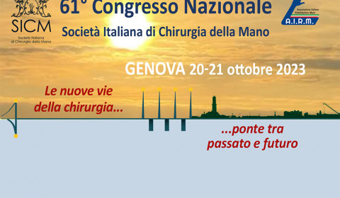 61° Congresso Nazionale Società Italiana di Chirurgia della Mano